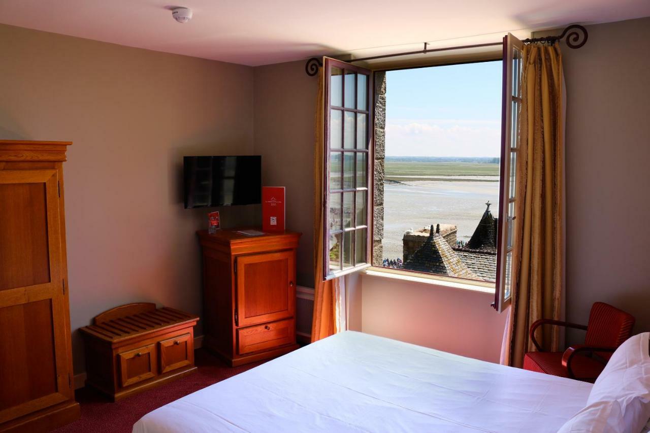 ホテル ラ メール プーラール Mont-Saint-Michel エクステリア 写真